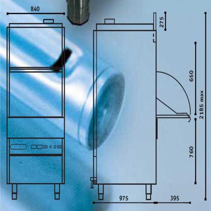 3 – Hotelequip.pt Fabricado inteiramente em aço inoxidável AISI-304 18/10.