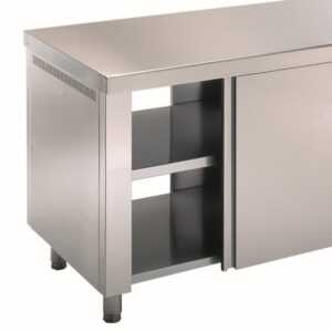 Construção em aço inoxidável com acabamento a