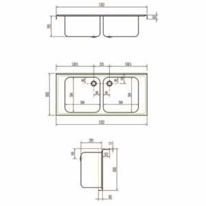 Fabricadas completamente em aço inoxidável AISI-
