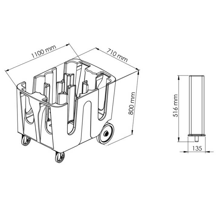 6 divisórias – Hotelequip.pt Eles incorporam colunas de separação removíveis e fáceis de ajustar