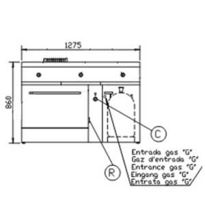 equipados com robustas grelhas de fundição