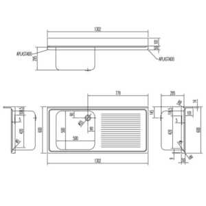 Fabricadas completamente em aço inoxidável AISI-