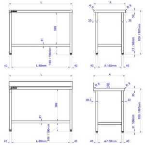 em acabamento acetinado.