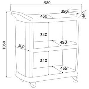 serviço e armazenamento.