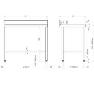 acabamento brilhante completamente montado.