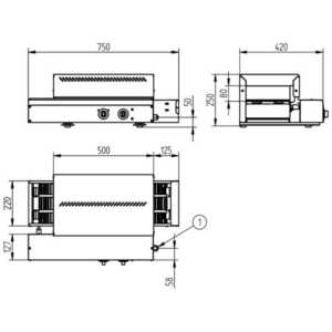 Para aplicações de buffet