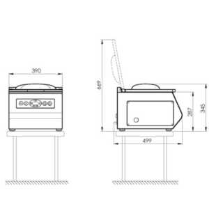 Tanque de grande profundidade ideal para trabalhar todos os tipos de produto