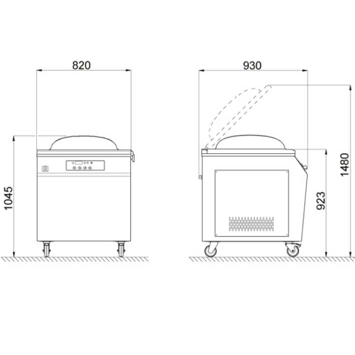 12638 510 mm e 656 mm.