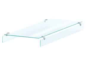 <p>Prateleira de vidro lateral para facilitar o uso no lado do atendido.</p>