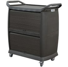 Carrinho de serviço e coleta com 2 cortinas desli - Hotelequip.pt A Edenox apresenta uma nova gama de carrinhos de transporte