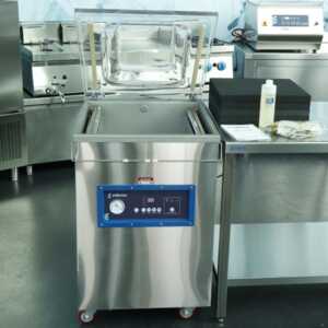 Chassis robusto totalmente em aço inoxidável.