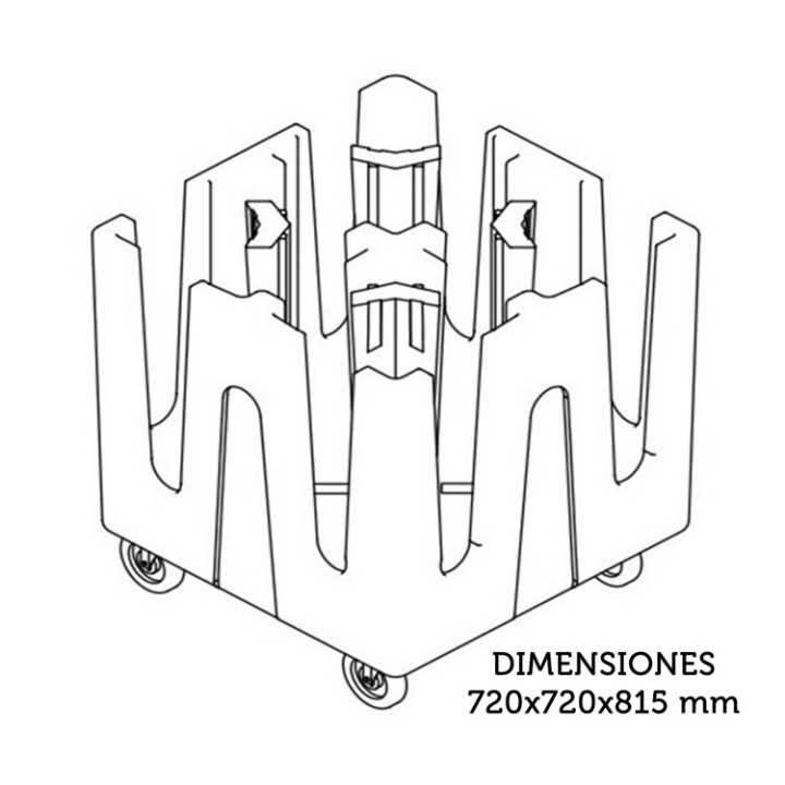 4 divisórias – Hotelequip.pt Eles incorporam colunas de separação removíveis e fáceis de ajustar