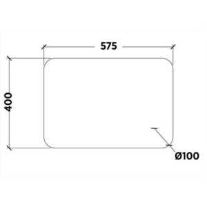 A profundidade do tanque permite a utilização de tanques GN de 100 mm de altura
