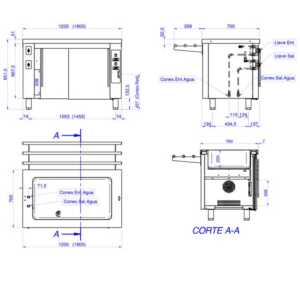 Aquecimento indireto da água por meio de resistências de silicone
