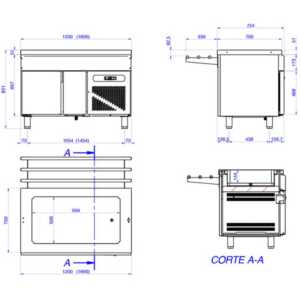 com tamanhos Gastrono