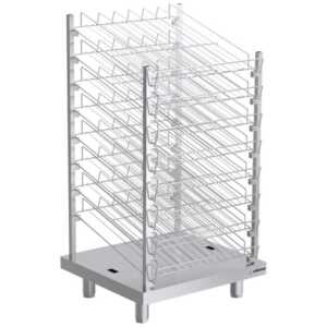 <p>Dispensador de copos fabricado em aço inoxidável.</p>