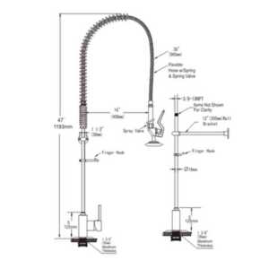 Providas de mola de aço inoxidável e equipadas c