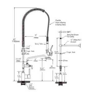 Providas de mola de aço inoxidável e equipadas c
