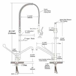 Providas de mola de aço inoxidável e equipadas c