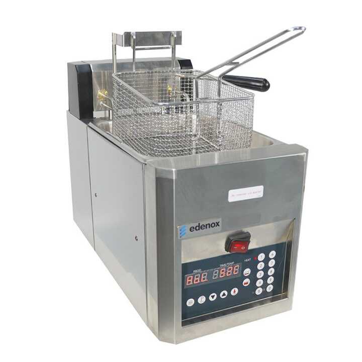 Fritadeira com Elevação Automática 8 litros - Hotelequip.pt Esta fritadeira tem um painel de controlo programável para 10 menus de cozedura. Em cada menu