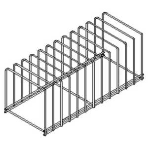 <p> Suporte para 12 tabuleiros.</p>