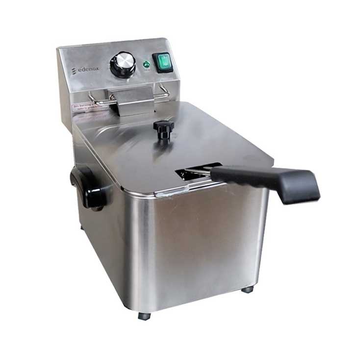 Fritadeira Elétrica Simples 4 litros - Hotelequip.pt Fritadeiras feitas de aço inoxidável.