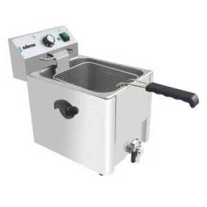 <p> Fritadeiras feitas de aço inoxidável.</p>