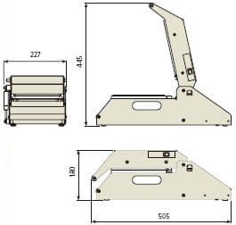 2128 Modelo compacto de tamanho pequeno