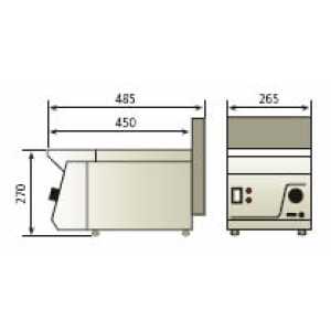 Regulação termostática de 60° a 200 °C