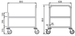 2190 Projetado para ter a máquina de embalagem a vácuo na altura