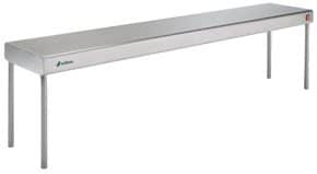 <p>Lâmpadas halógenas para iluminar áreas de trabalho da cozinha e manter a comida quente antes de servi-la.</p>