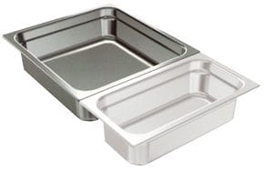 <p>O sistema de recipientes Gastronorm edenox é baseado nos modelos de Dimensões GN 2/1 (650 x 530 mm) e GN 1/1 (530 x 325 mm).</p>