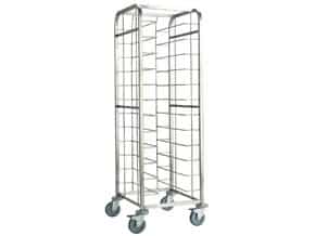 <p> Eles permitem armazenar bandejas de 350 mm de largura até 420 mm e 600 mm de comprimento.</p>