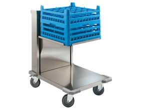 Carrinho de Transporte de Cestos de Loiça CNC - Hotelequip.pt Carrinhos feitos de aço inoxidável AISI-304 18/10.