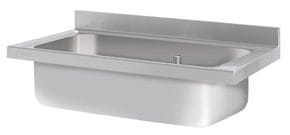 <p>Encimera com profundidade de 700 mm com pias