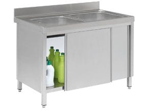 <p>Fabricados em aço inoxidável AISI 304 18/10 com acabamento polido satinado.</p>