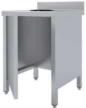 4862 Com espaço livre para colocação de baldes de lixo com diâmetro máximo de 460 mm.