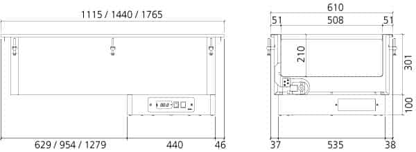 5219 fornecido com um isolamento que otimiza o consumo de energia
