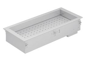 <p>A banheira de gelo é a melhor exibição para a apresentação de pratos e bebidas frescos