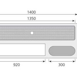 Ideal para escorrer vegetais e saladas.