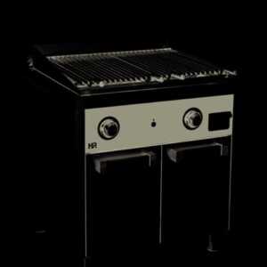 Churrasqueira a gás com armário B9008E   -Hotelequip.pt
