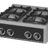 Fogão a gás de bancada 4 queimadores C4F750S -Hotelequip.pt