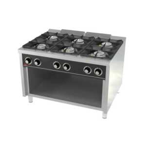 Fogão a gás com móvel 6 queimadores C6F900E