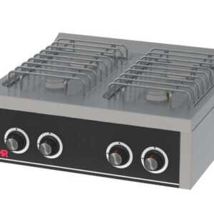 Fogão a gás de bancada 4 queimadores CB4F750S -Hotelequip.pt
