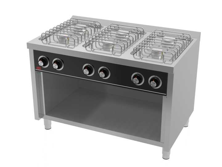 Fogão a gás 6 queimadores Fogão a gás 6 queimadores