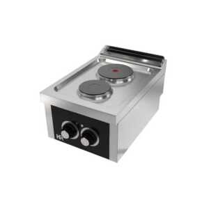Fogão eléctrico de bancada com 2 placas -Hotelequip.pt