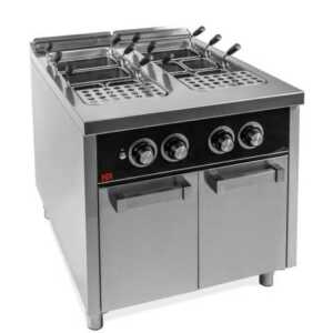 Cozedor de pasta a gás 2 cubas de 40l - CPG40L40L900E -Hotelequip.pt