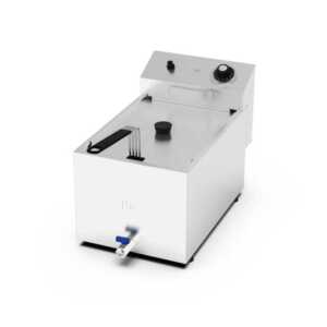 Fritadeira eléctrica trifásica 10l com torneira