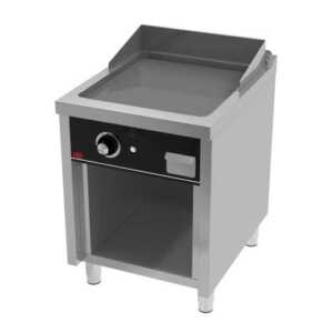 Fry-Top a gás com móvel aço rectificado FT7506E -Hotelequip.pt