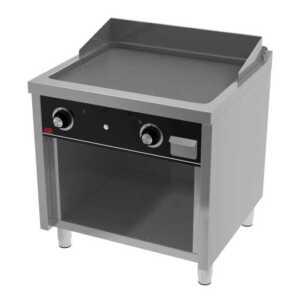 Fry-Top a gás com móvel aço rectificado FT7508E -Hotelequip.pt